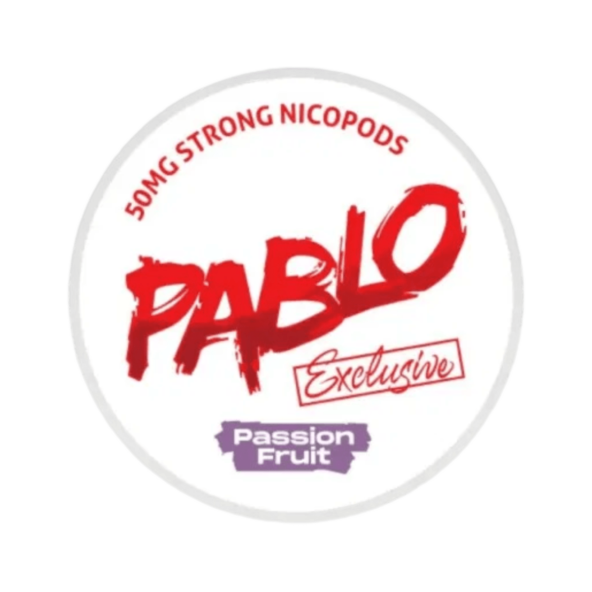 Can of Pablo Passionfruit - Nicotine Pouches