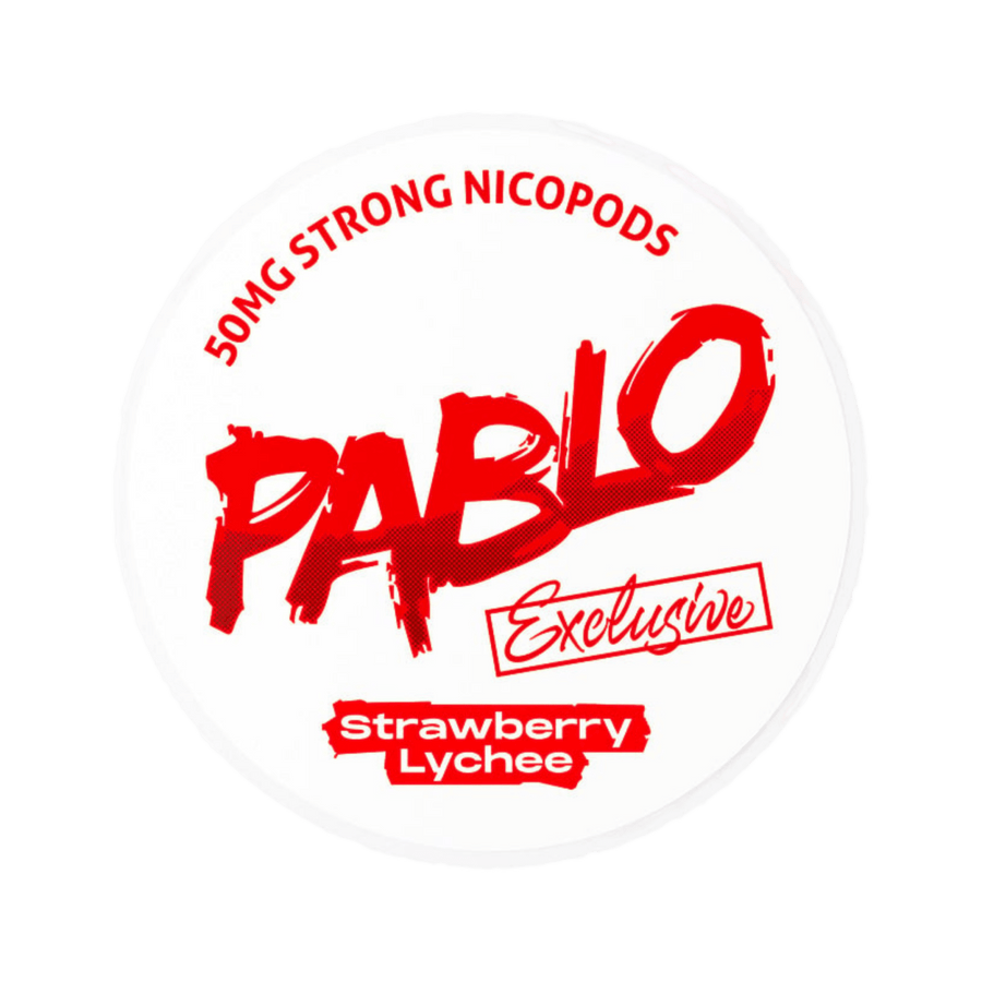 Can of Pablo Strawberry Lychee – Nicotine Pouch


