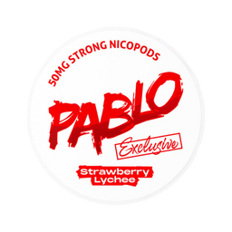 Can of Pablo Strawberry Lychee – Nicotine Pouch