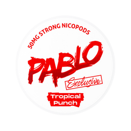 Can of Pablo Tropical Punch - Nicotine Pouches