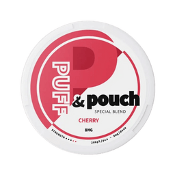 Can of Puff & Pouch Cherry - Nicotine Pouches