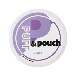 Can of Puff & Pouch Grape - Nicotine Pouches