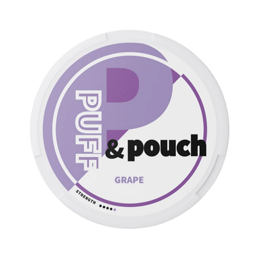 Can of Puff & Pouch Grape - Nicotine Pouches