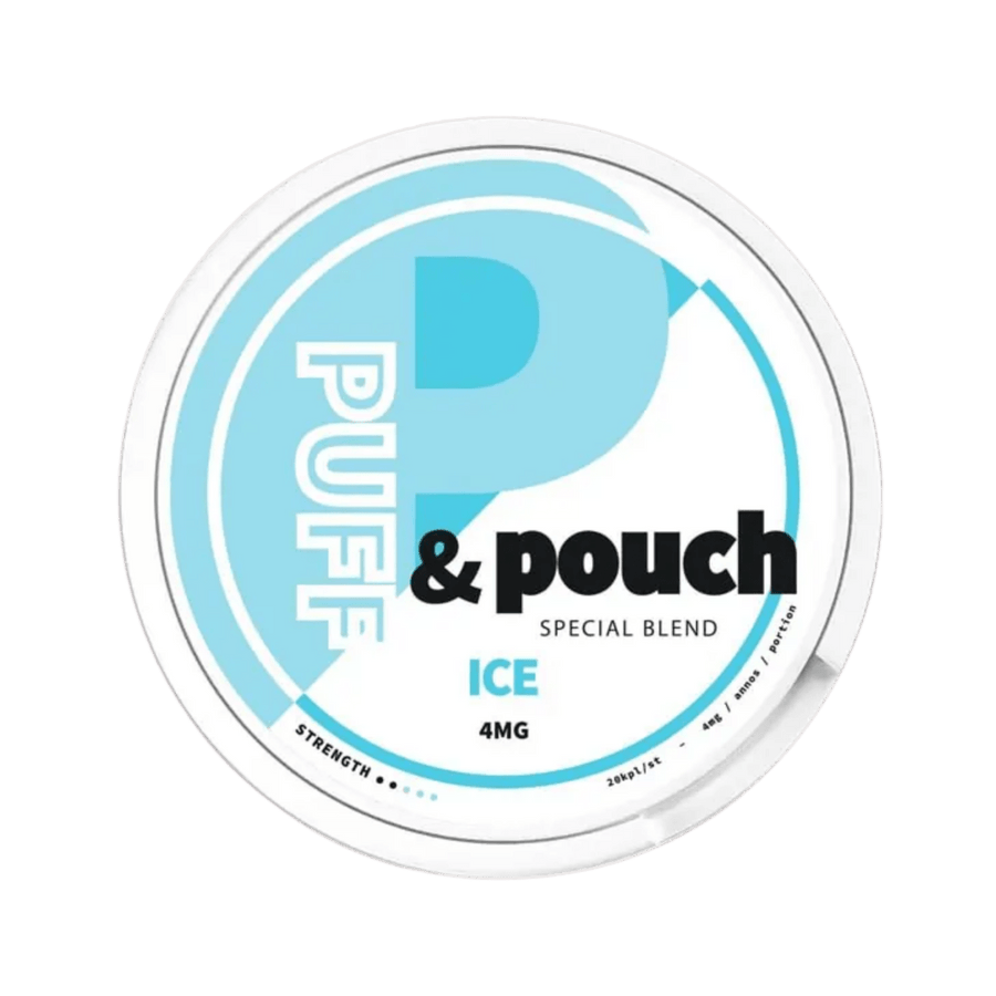 Can of Puff & Pouch Ice Low - Nicotine Pouches