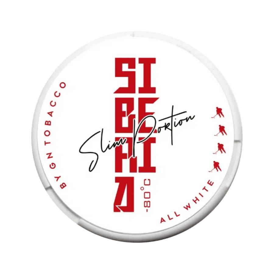 Can of Siberia Slim Portion - Nicotine Pouches
