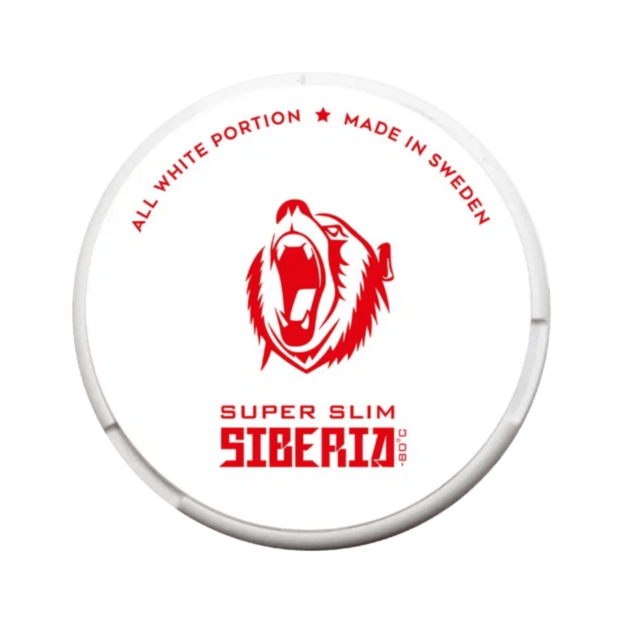 Can of Siberia Super Slim - Nicotine Pouches