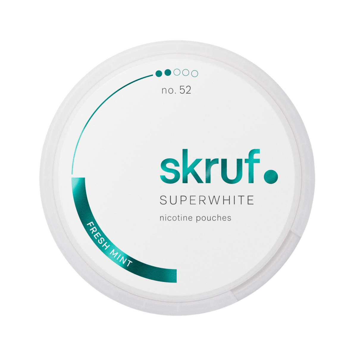 Can of SKRUF Fresh Mint - Nicotine Pouches