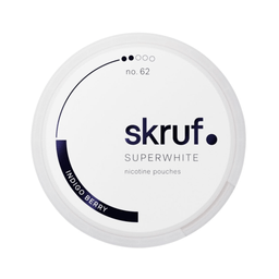 Can of SKRUF Indigo Berry - Nicotine Pouches