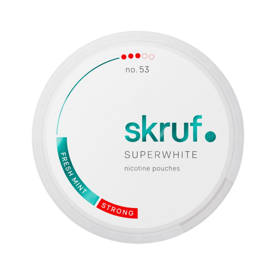 SKRUF No.53 Fresh Mint Strong - swedie