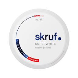 Can of SKRUF Polar Eucalyptus Strong - Nicotine Pouches