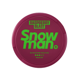 Snow Man Raspberry Blast Medium - Swedie