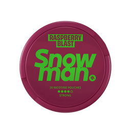 Snow Man Raspberry Blast Strong - Swedie