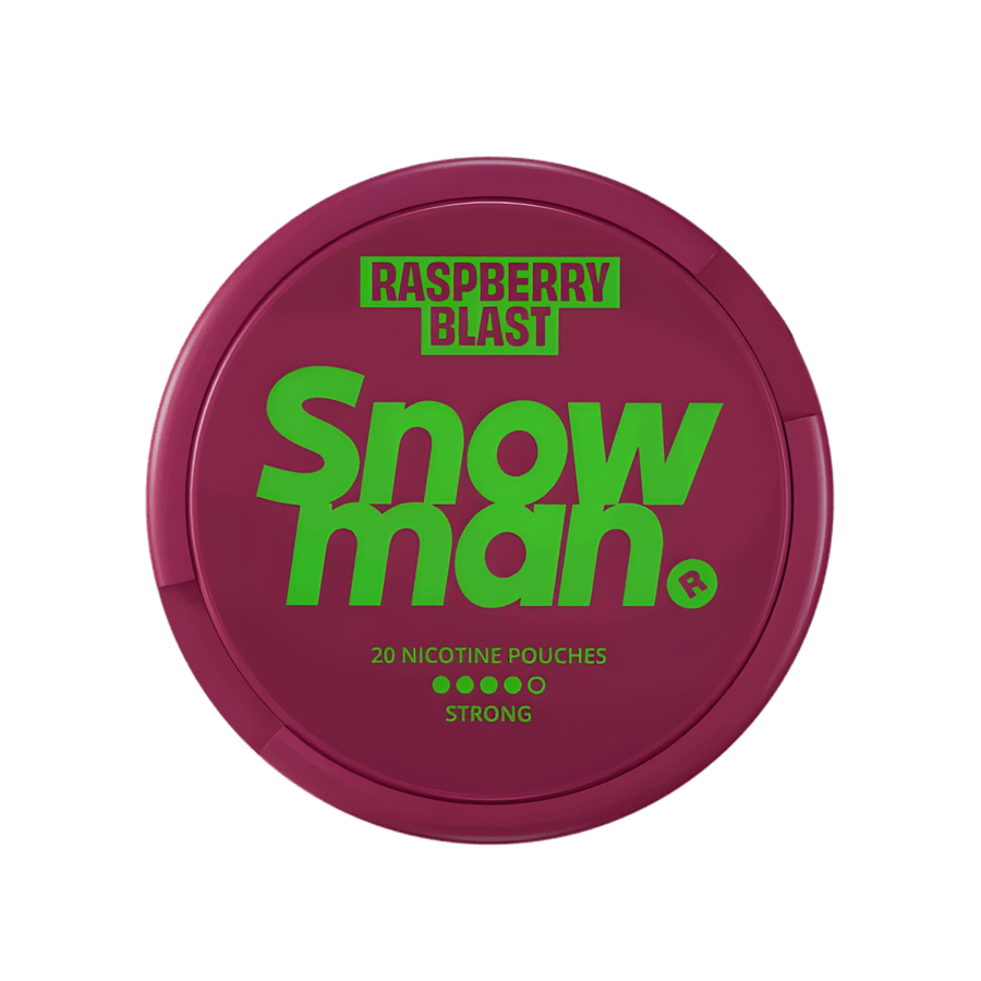 Snow Man Raspberry Blast Strong - Swedie
