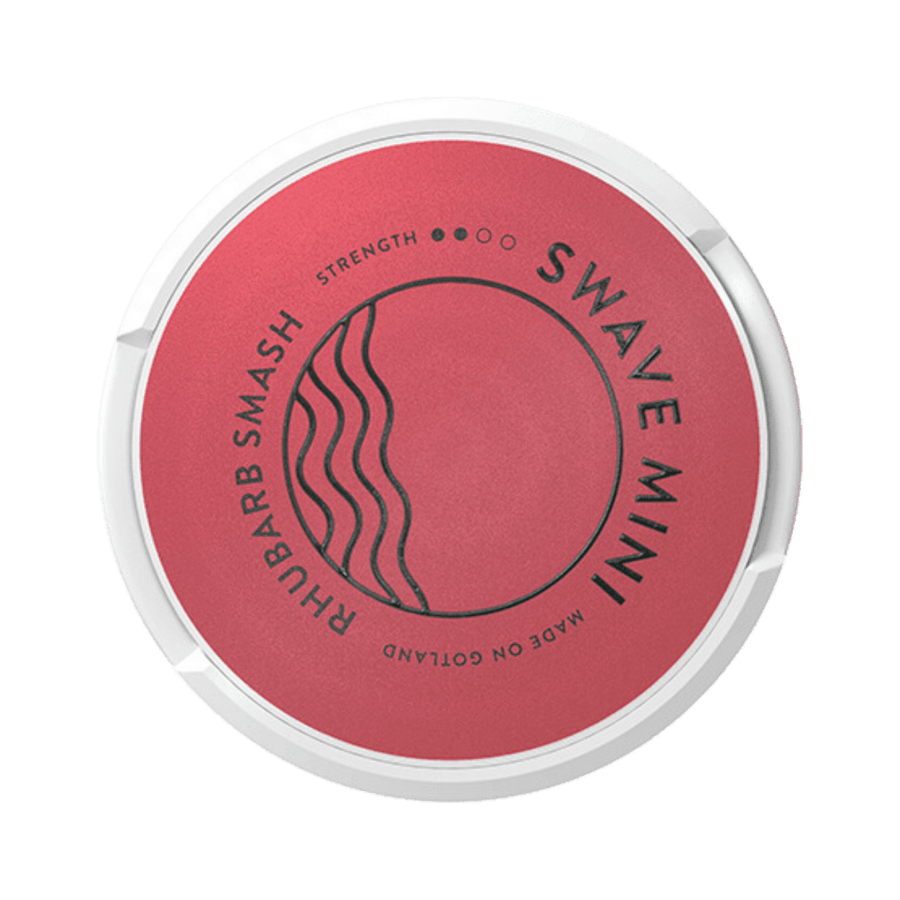 Can of Swave Mini Rhubarb Smash - Nicotine Pouches