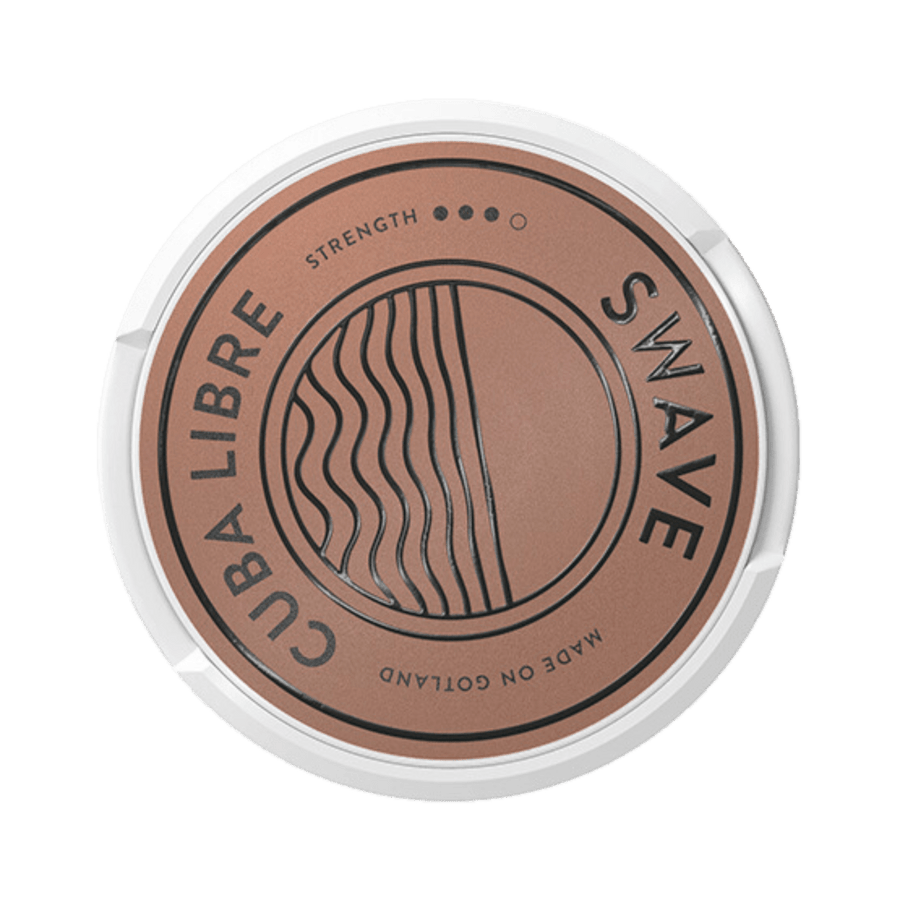 Can of Swave Slim Cuba Libre - Nicotine Pouches