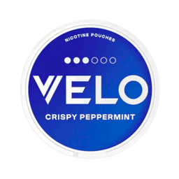 Can of Velo Crispy Peppermint Mini - Nicotine Pouches