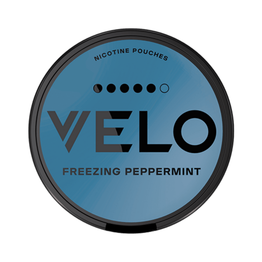 Can of VELO Freezing Peppermint Ultra - Nicotine Pouches