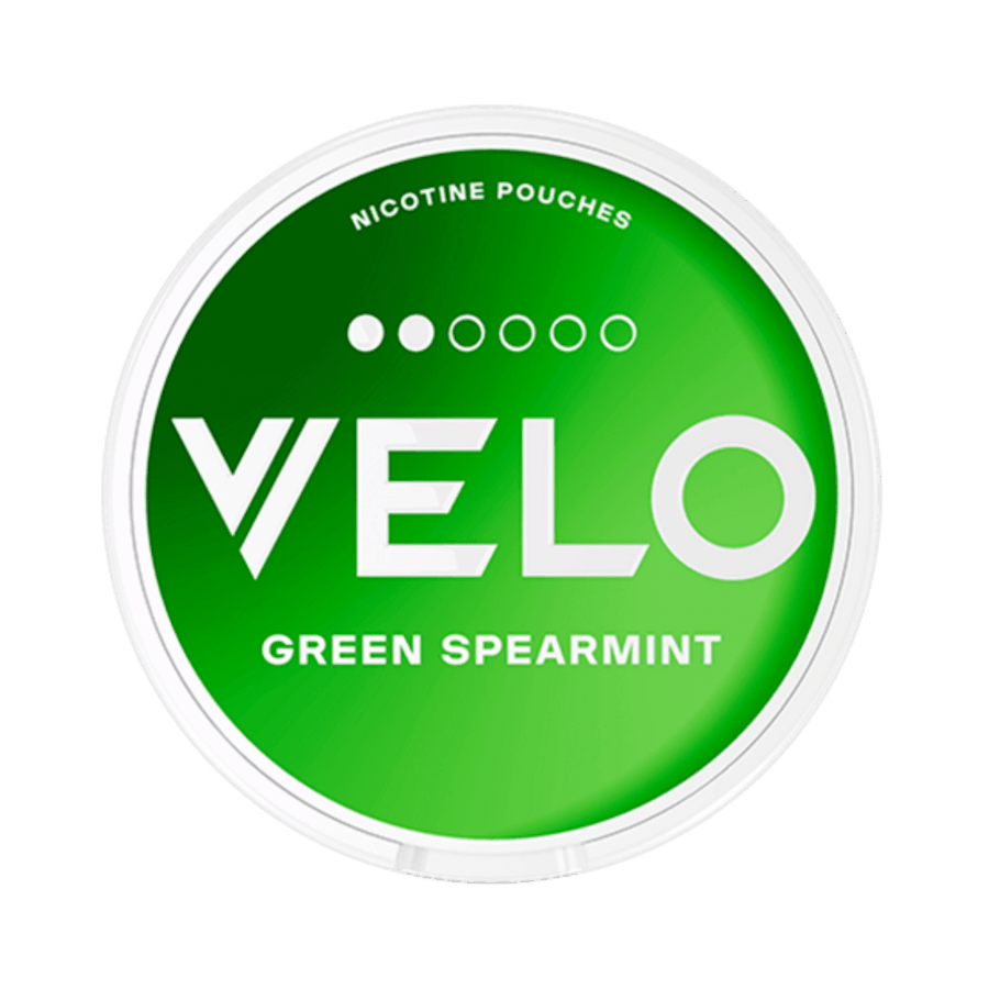 Can of VELO Green Spearmint - Nicotine Pouches