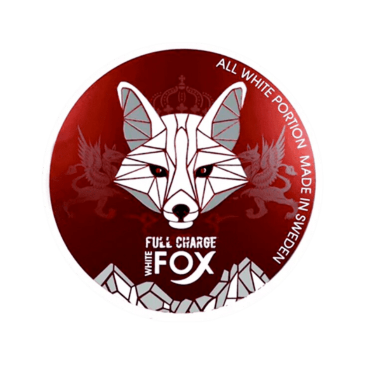 Can of White Fox Full Charge - Nicotine Pouches