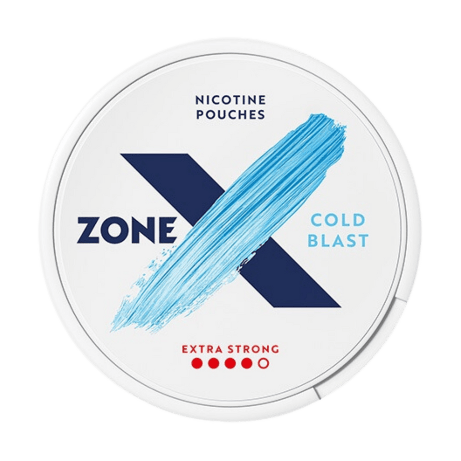Can of X Cold Blast Extra Strong - Nicotine Pouches
