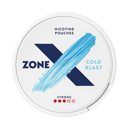 Can of X Cold Blast Strong - Nicotine Pouches