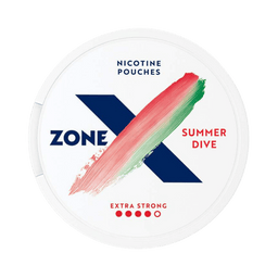 Can of X Summer Dive Extra Strong - Nicotine Pouches