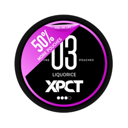 Can of XPCT Classic Liquorice – Nicotine Pouch
