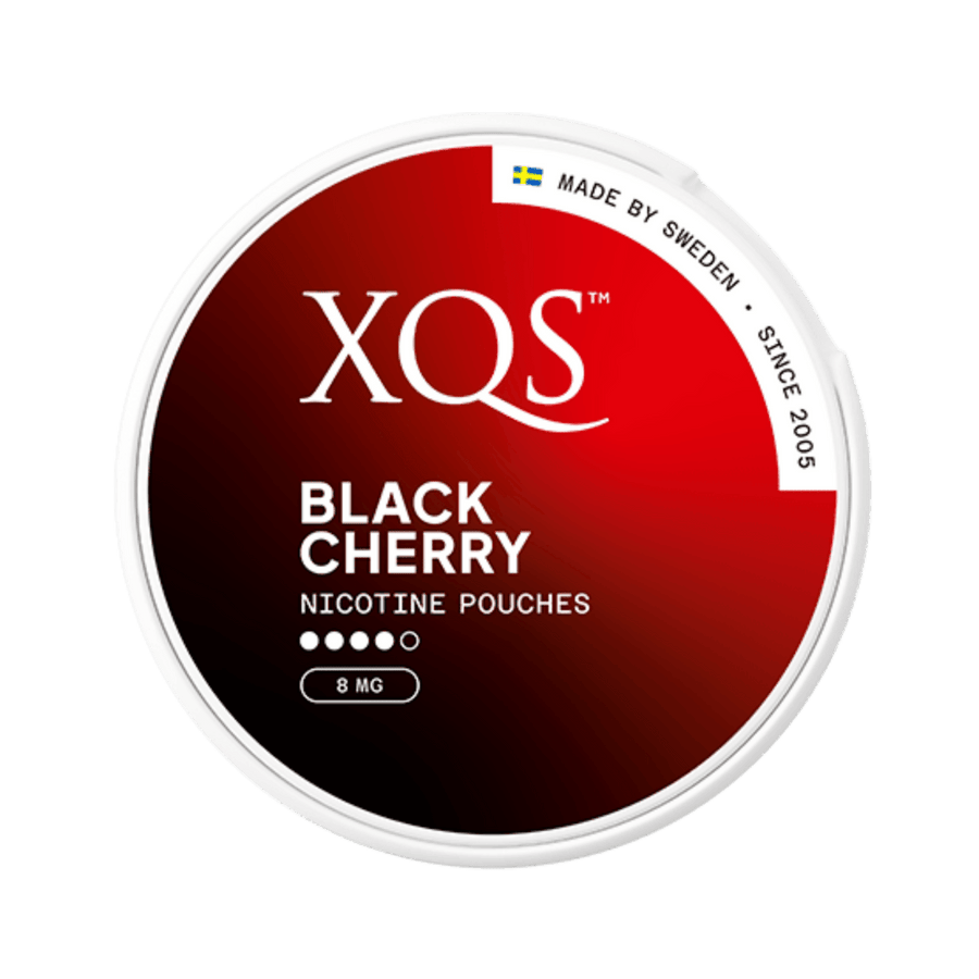 Can of XQS Black Cherry - Nicotine Pouches