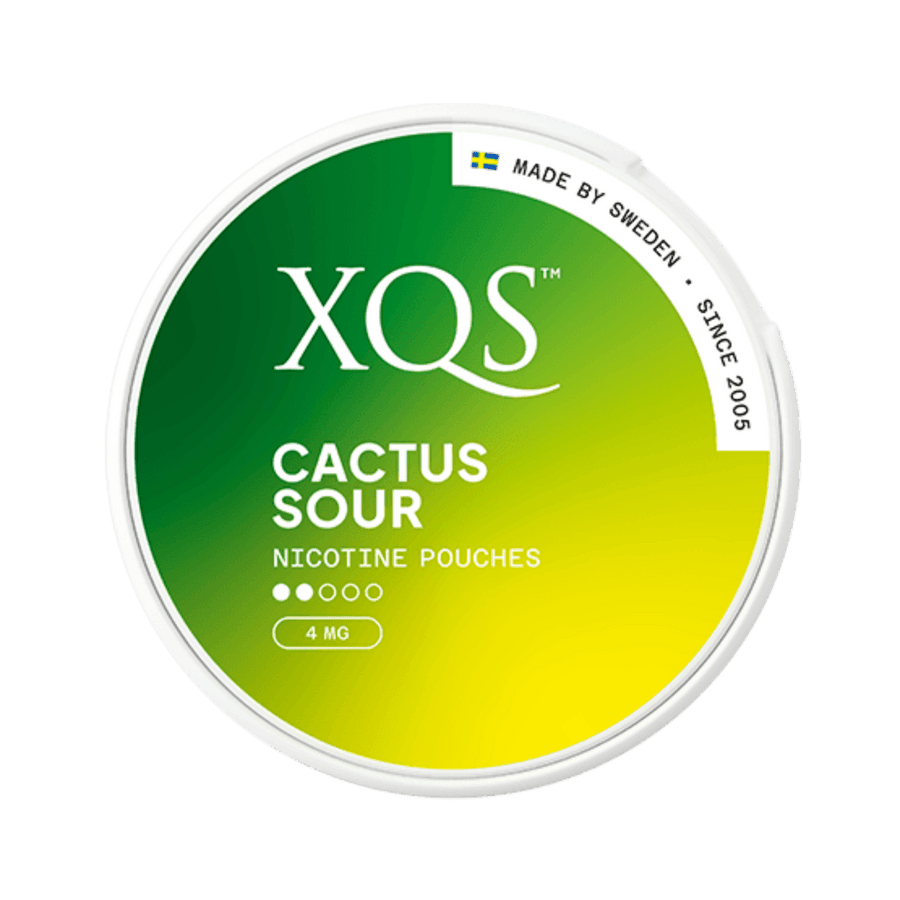 Can of XQS Cactus Sour Light - Nicotine Pouches