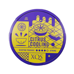 Can of XQS Citrus Cooling - Nicotine Pouches