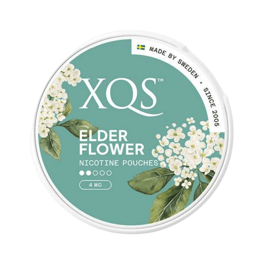 Can of XQS Elderflower Light - Nicotine Pouches
