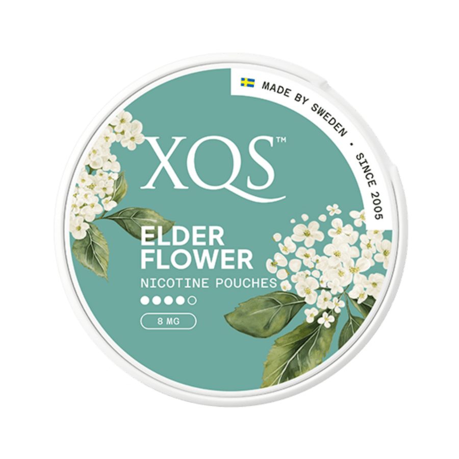 Can of XQS Elderflower - Nicotine Pouches