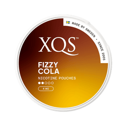 Can of XQS Fizzy Cola Light – Nicotine Pouch