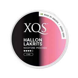 Can of XQS Hallon & Lakrits - Nicotine Pouches