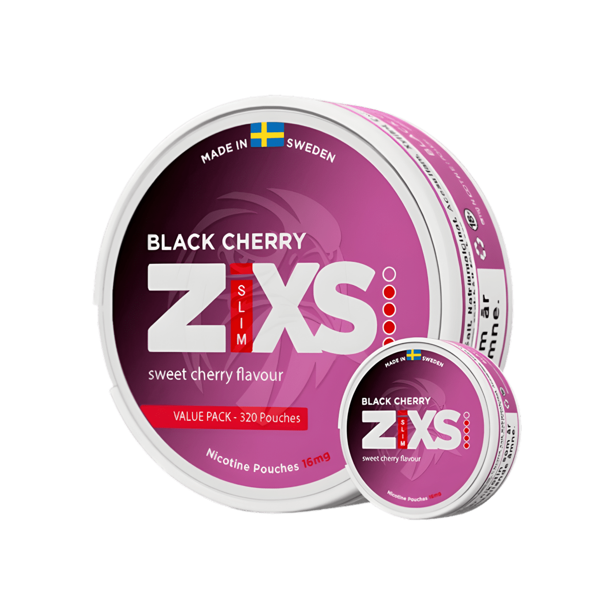 ZIXS Black Cherry Jumbo Can - Swedie