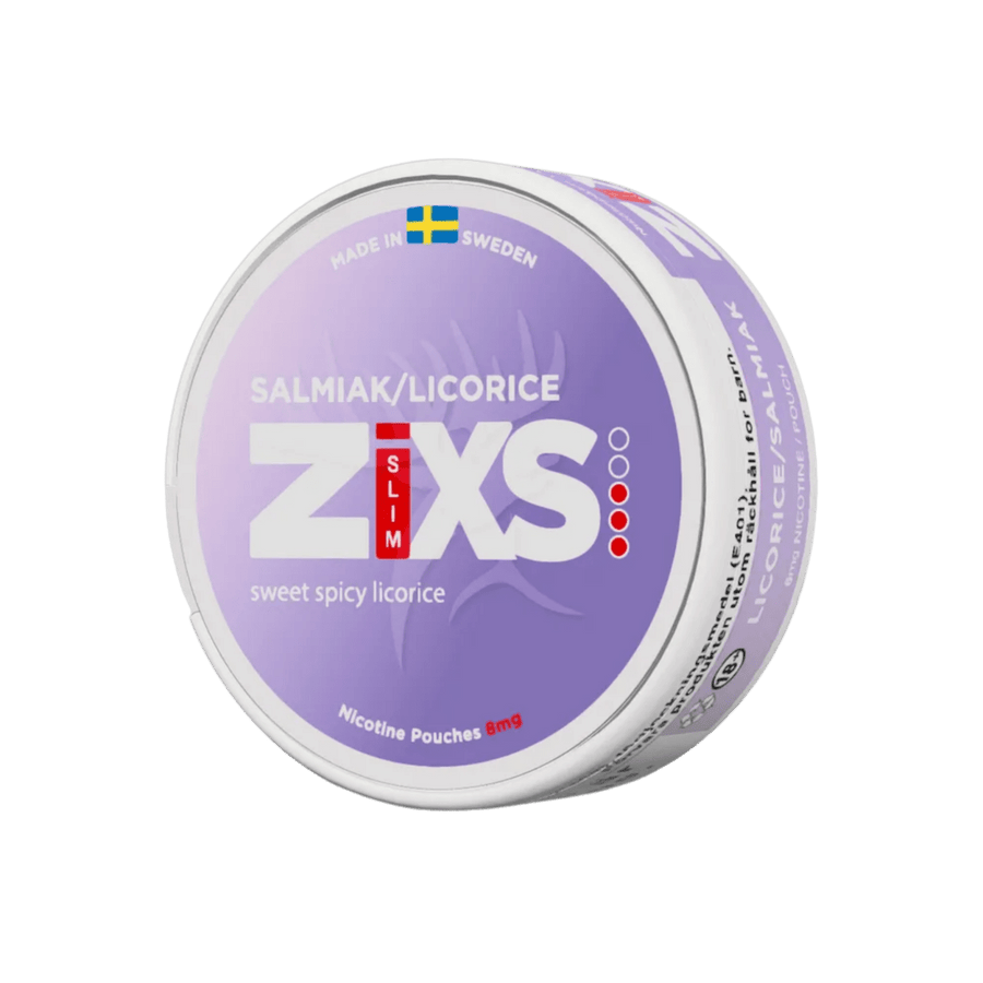 Zixs Salmiak/Licorice - swedie