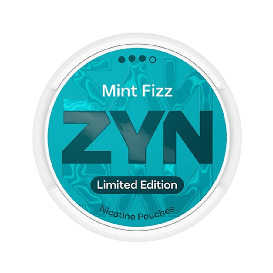 Can of ZYN Mint Fizz Strong – Nicotine Pouch