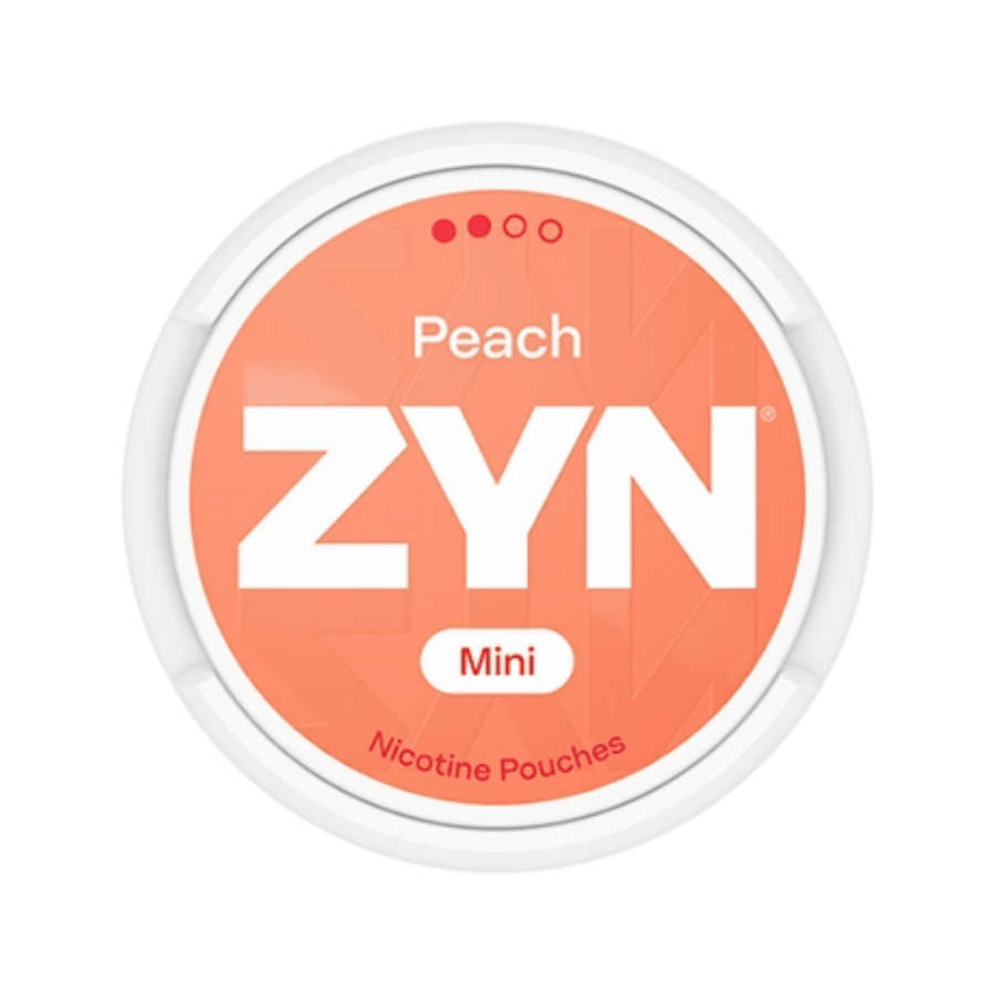 Can of ZYN Peach Mini - Nicotine Pouches