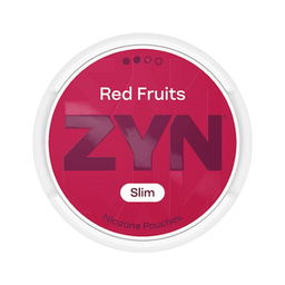 Can of ZYN Red Fruits - Nicotine Pouches
