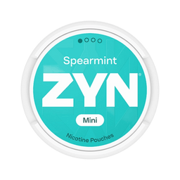 Can of ZYN Spearmint Mini Low - Nicotine Pouches