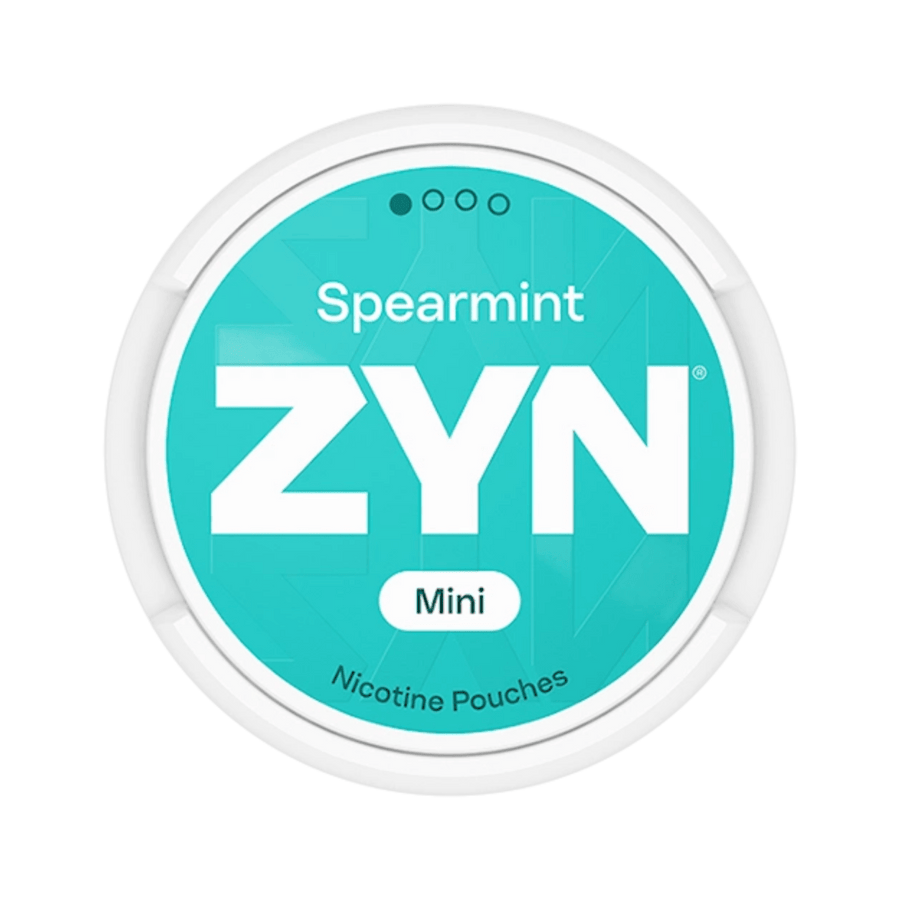 Can of ZYN Spearmint Mini Low - Nicotine Pouches