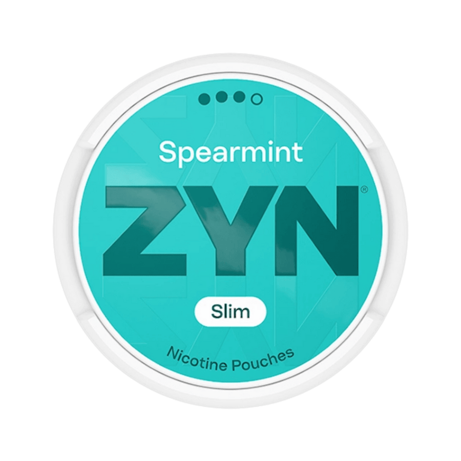 Can of ZYN Spearmint Strong - Nicotine Pouches